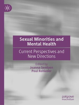 cover image of Sexual Minorities and Mental Health